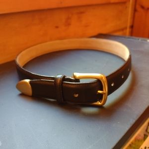 LL Bean 26" leather belt